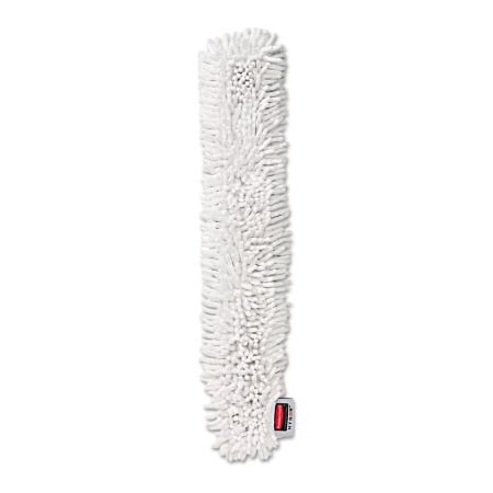 RUBBERMAID COMMERCIAL Hygen Quick-Connect Microfiber Dusting Wand Sleeve, 6/Carton Q853WHI